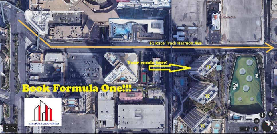 Mgm Signature-11-803 F1 Track & Strip View Studio Las Vegas Esterno foto